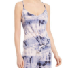 Night Sleepwear Suit V-neck Tie Dye Harness Pajamas for Women