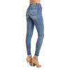 Stretchy Skinny Ripped With Inside Rayon Patch Pencil Jeans