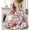 Homewear Pajama Set Pretty Marvel Cotton All Over Print Women's Sleepwear