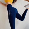 High Waisted Workout Nylon Spandex Leggings Sports Woman Yoga Pants for Women Activewear
