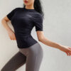 Fitness shirt Women Workout Gym Compression Top Activewear