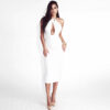 Hot Selling Summer Slim Fit V-Neck Women Dress Lady Sexy Party Dress