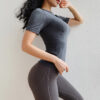 Fitness shirt Women Workout Gym Compression Top Activewear