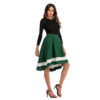 Long Elegant Skirt Fashion Youth Maxi Autumn wear High Waist Casual Skirt