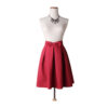 Half pleated high waist cute skirt for girls summer outfits for women