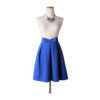 Half pleated high waist cute skirt for girls summer outfits for women