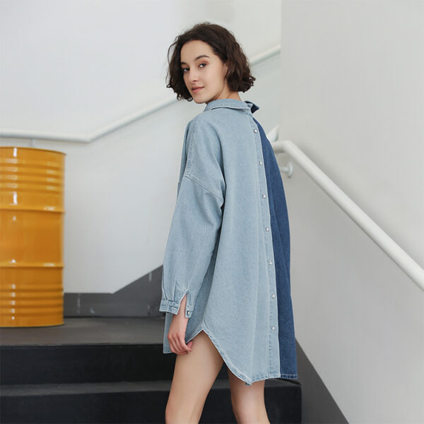 Long Sleeve Loose Big Size Shirt Clothes 2019 Autumn Fashion Casual New