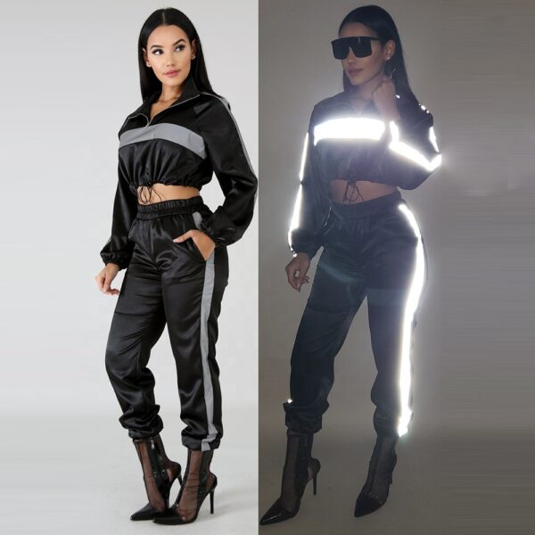 Hot Sales Hooded Two Pieces Women's Tracksuit Sets