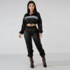 Hot Sales Hooded Two Pieces Women's Tracksuit Sets