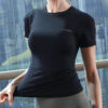 Fitness shirt Women Workout Gym Compression Top Activewear