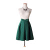 Half pleated high waist cute skirt for girls summer outfits for women