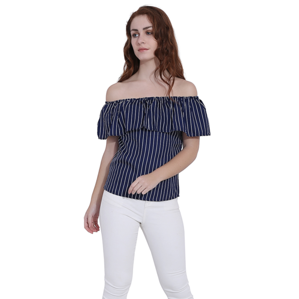 New Arrival Blouse and Tops Off Shoulder Crop Top for Girls and Women