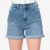 Fashionable casual Blue women's jeans shorts